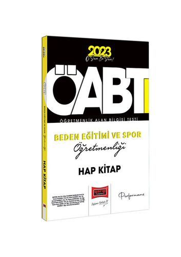 Yargı Yayınları 2023 KPSS ÖABT Beden Eğitimi ve Spor Öğretmenliği Hap Kitap