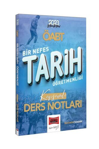 Yargı Yayınları 2023 ÖABT Tarih Öğretmenliği Bir Nefes Kapsamlı Ders Notları