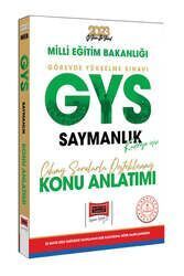 Yargı Yayınları 2023 MEB GYS Saymanlık Kadrosu İçin Çıkmış Sorularla Desteklenmiş Konu Anlatımı