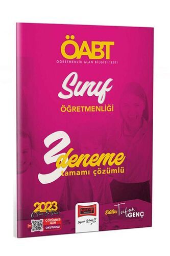 Yargı Yayınları 2023 ÖABT Sınıf Öğretmenliği Tamamı Çözümlü 3 Deneme