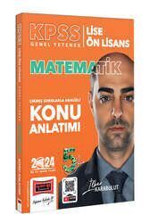 Yargı Yayınları 2024 KPSS Lise Ön Lisans 5Yüz Ekibi Matematik Çıkmış Sorularla Desteklenmiş Analizli Konu Anlatımı (İlker Karabu