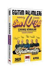 Yargı Yayınları 2024 KPSS Eğitim Bilimleri Öğretmenler Ekibi Tamamı Çözümlü Fasikül Fasikül Çıkmış Sorular Son 10 Yıl