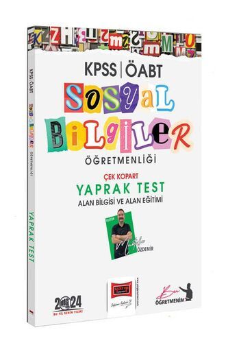 Yargı Yayınları 2024 ÖABT Sosyal Bilgiler Öğretmenliği Yaprak Test (Alan Bilgisi ve Alan Eğitimi)