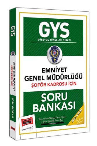 Yargı Yayınları GYS Emniyet Genel Müdürlüğü Şoför Kadrosu İçin Soru Bankası