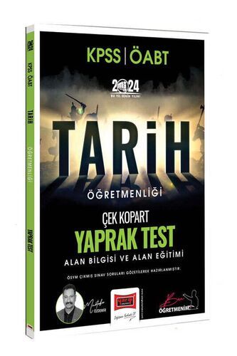 Yargı Yayınları 2024 ÖABT Tarih Öğretmenliği Yaprak Test