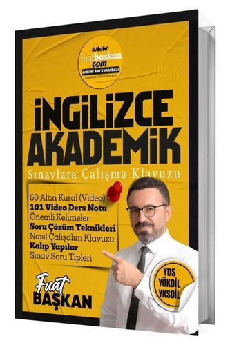 Yargı Yayınları 2024 YDS YÖKDİL YKSDİL İngilizce Akademik Sınavlara Çalışma Kılavuzu