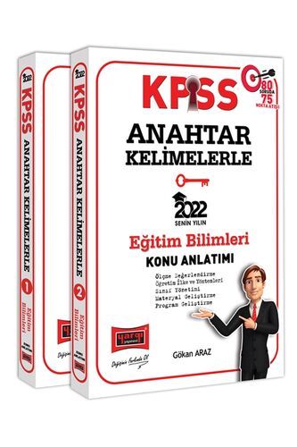 Yargı Yayınları 2022 KPSS Eğitim Bilimleri Anahtar Kelimelerle Konu Anlatımı