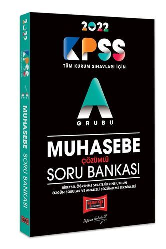 Yargı Yayınları 2022 KPSS A Grubu Muhasebe Çözümlü Soru Bankası