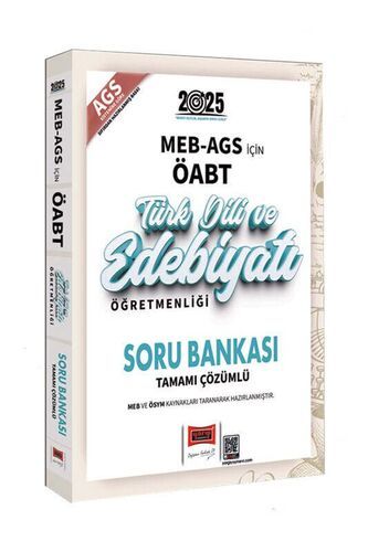 Yargı Yayınları 2025 MEB-AGS ÖABT Türk Dili ve Edebiyatı Soru Bankası