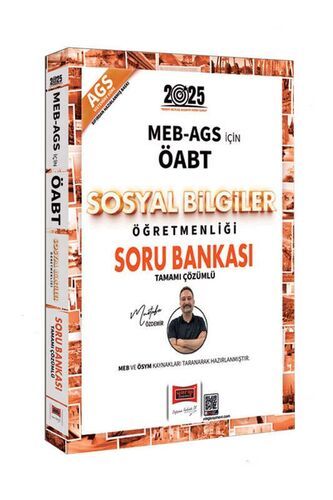 Yargı Yayınları 2025 MEB-AGS ÖABT Sosyal Bilgiler Öğretmenliği Soru Bankası