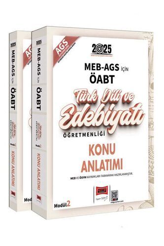 Yargı Yayınları 2025 MEB-AGS ÖABT Türk Dili ve Edebiyatı Öğretmenliği Konu Anlatımı