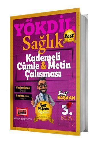 Yargı Yayınları 2025 YÖKDİL Sağlık Kademeli Cümle & Metin Çalışması 3.Baskı