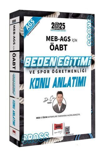 Yargı Yayınları 2025 MEB AGS ÖABT Beden Eğitimi ve Spor Öğretmenliği Cross Serisi Konu Anlatımı