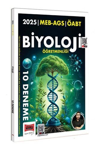 Yargı Yayınları 2025 MEB AGS ÖABT Biyoloji Öğretmenliği 10 Deneme (Mustafa Ayaz)