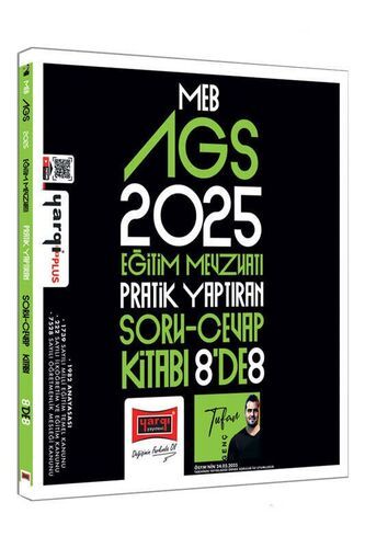 Yargı Yayınları 2025 MEB-AGS Eğitim Mevzuatı Pratik Yaptıran Soru-Cevap Kitabı