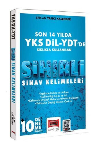 Yargı Yayınları YKS-Dil ve YDT İçin Son 14 Yılda Sıklıkla Kullanılan Sihirli Sınav Kelimeleri (+10 Deneme İlaveli)