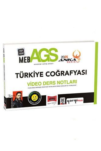 Yargı Yayınları 2025 MEB-AGS Anka Serisi Türkiye Coğrafyası Video Ders Notları