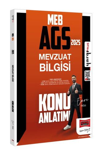 Yargı Yayınları 2025 MEB-AGS Mevzuat Bilgisi Konu Anlatımı (Emre Tığlı)