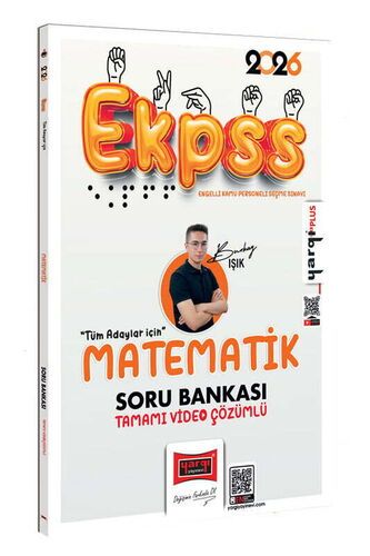 Yargı Yayınları 2026 EKPSS Tüm Adaylar İçin Matematik Tamamı Video Çözümlü Soru Bankası