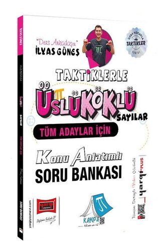 Yargı Yayınları Tüm Adaylar İçin Taktiklerle Üslü Köklü Sayılar Konu Anlatımlı Soru Bankası (İlyas Güneş)