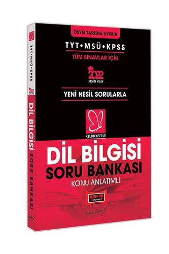Yargı Yayınları 2022 TYT MSÜ KPSS Kelebek Serisi Dil Bilgisi Konu Anlatımlı Soru Bankası