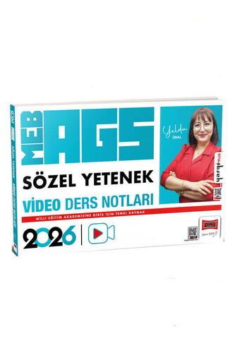 Yargı Yayınları 2026 MEB-AGS Öğretmen Adayları İçin Sözel Yetenek Video Ders Notları (Yelda Ünal)