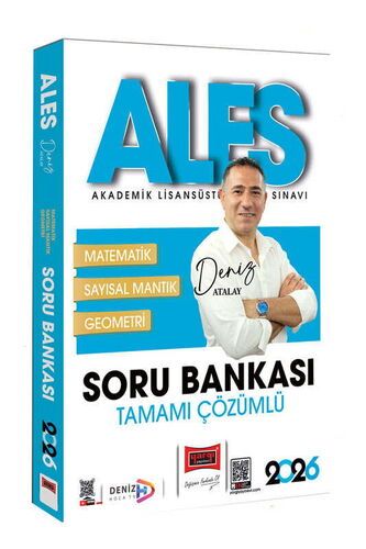 Yargı Yayınları 2026 ALES Tamamı Çözümlü Matematik Soru Bankası (Deniz Atalay)