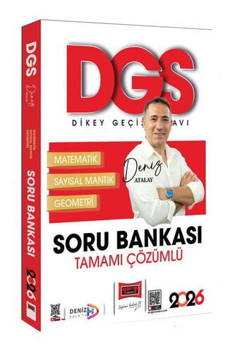 Yargı Yayınları 2026 DGS Tamamı Çözümlü Matematik Soru Bankası (Deniz Atalay)
