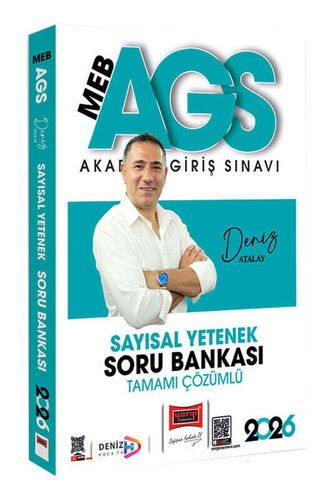 Yargı Yayınları 2026 MEB-AGS Sayısal Yetenek Soru Bankası (Deniz Atalay)