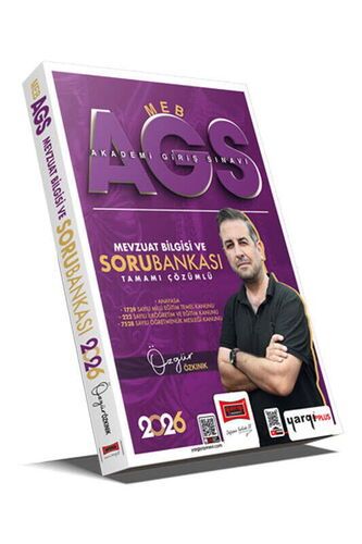 Yargı Yayınları 2026 MEB-AGS Mevzuat Bilgisi ve Soru Bankası (Özgür Özkınık)