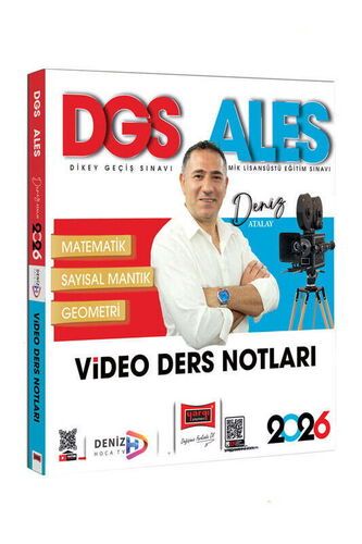 Yargı Yayınları 2026 DGS ALES Matematik Video Ders Notları (Deniz Atalay)