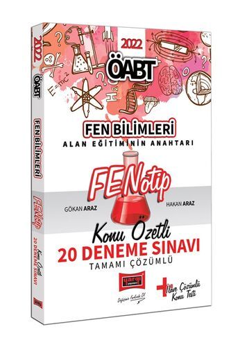Yargı Yayınları 2022 ÖABT Fen Bilimleri Fenotip Tamamı Çözümlü Konu Özetli 20 Deneme Sınavı