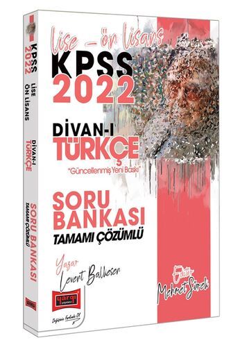 Yargı Yayınları 2022 KPSS Lise Ön Lisans Divanı Türkçe Tamamı Çözümlü Soru Bankası