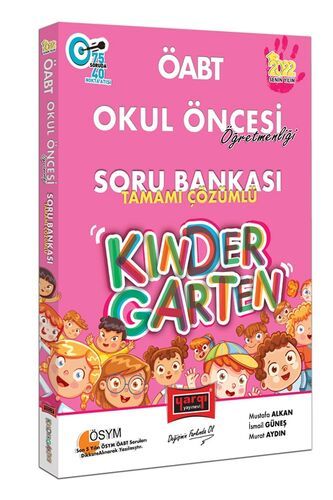 Yargı Yayınları 2022 ÖABT Okul Öncesi Öğretmenliği Kindergarten Tamamı Çözümlü Soru Bankası