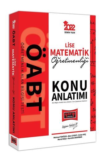 Yargı Yayınları 2022 ÖABT Lise Matematik Öğretmenliği Konu Anlatımı