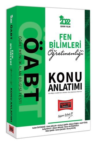 Yargı Yayınları 2022 ÖABT Fen Bilimleri Öğretmenliği Konu Anlatımı