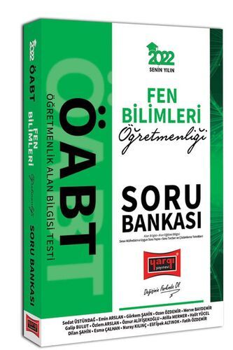 Yargı Yayınları 2022 ÖABT Fen Bilimleri Öğretmenliği Soru Bankası