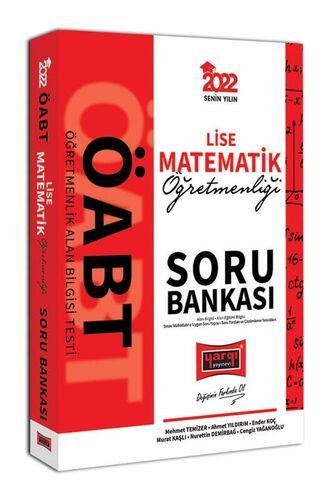 Yargı Yayınları 2022 ÖABT Lise Matematik Öğretmenliği Soru Bankası