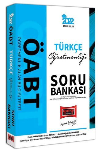 Yargı Yayınları 2022 ÖABT Türkçe Öğretmenliği Soru Bankası