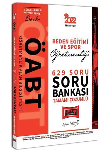 Yargı Yayınları 2022 ÖABT Performans Beden Eğitimi Öğretmenliği Soru Bankası