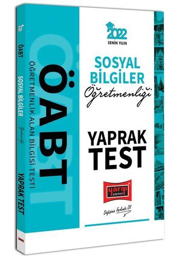 Yargı Yayınları 2022 ÖABT Sosyal Bilgiler Öğretmenliği Yaprak Test