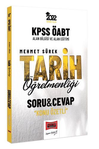 Yargı Yayınları 2022 KPSS ÖABT Tarih Öğretmenliği Soru Cevap