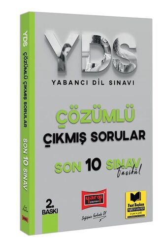 Yargı Yayınları YDS Çözümlü Son 10 Sınav Fasikül Çıkmış Sorular 2. Baskı