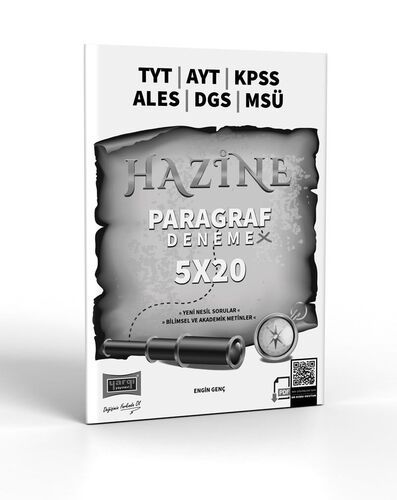 Yargı Yayınları TYT AYT KPSS ALES DGS MSÜ Hazine Paragraf 5x20 Deneme Sınavı