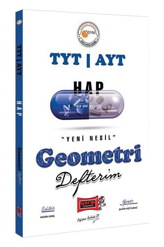 Yargı Yayınları Hap TYT AYT Geometri Defterim