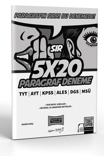 Yargı Yayınları TYT AYT KPSS ALES DGS MSÜ Sır 5x20 Paragraf Deneme