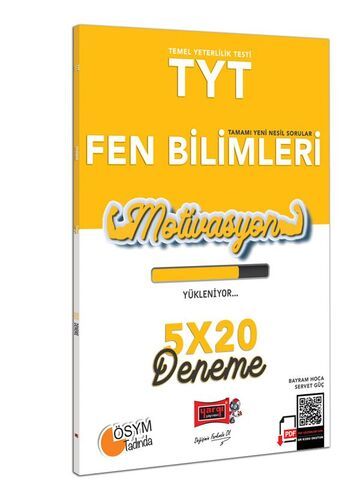 Yargı Yayınları Motivasyon TYT Fen Bilimleri 5x20 Deneme