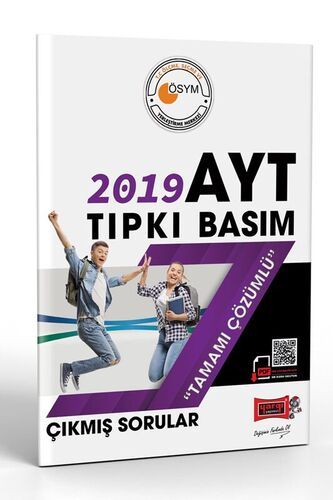 Yargı Yayınları 2019 AYT Tıpkı Basım Tamamı Çözümlü Çıkmış Sorular