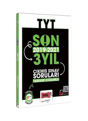 Yargı Yayınları TYT Son 3 Yıl (2019-2021) Tamamı Çözümlü Çıkmış Sorular