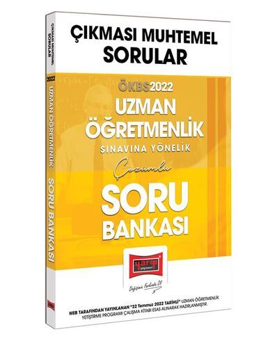 Yargı Yayınları 2022 ÖKBS Çıkması Muhtemel Sorular Uzman Öğretmenlik Sınavına Yönelik Çözümlü Soru Bankası